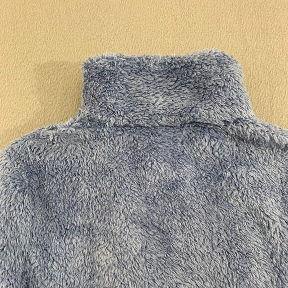 Patagonia Los Gatos 1/4 Zip Womens Size Small Blue Sherpa Fleece Pullover - Picture 16 of 16